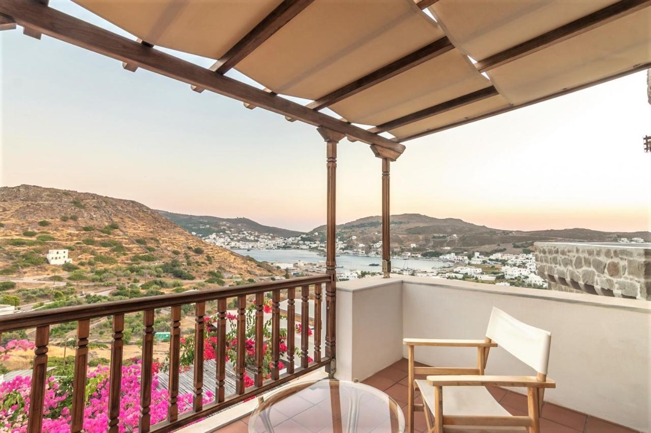 Villa Blue Vista Patmos Skála Exterior foto