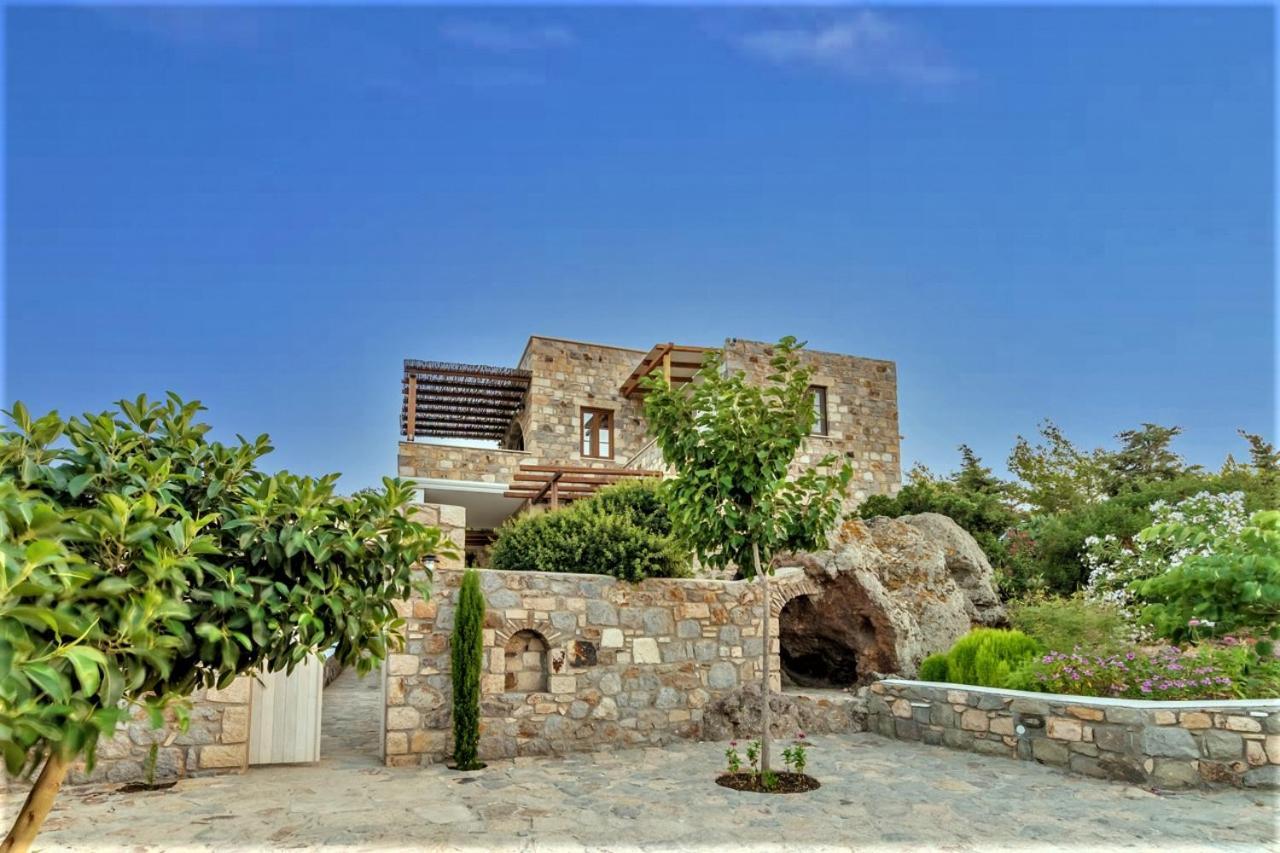 Villa Blue Vista Patmos Skála Exterior foto