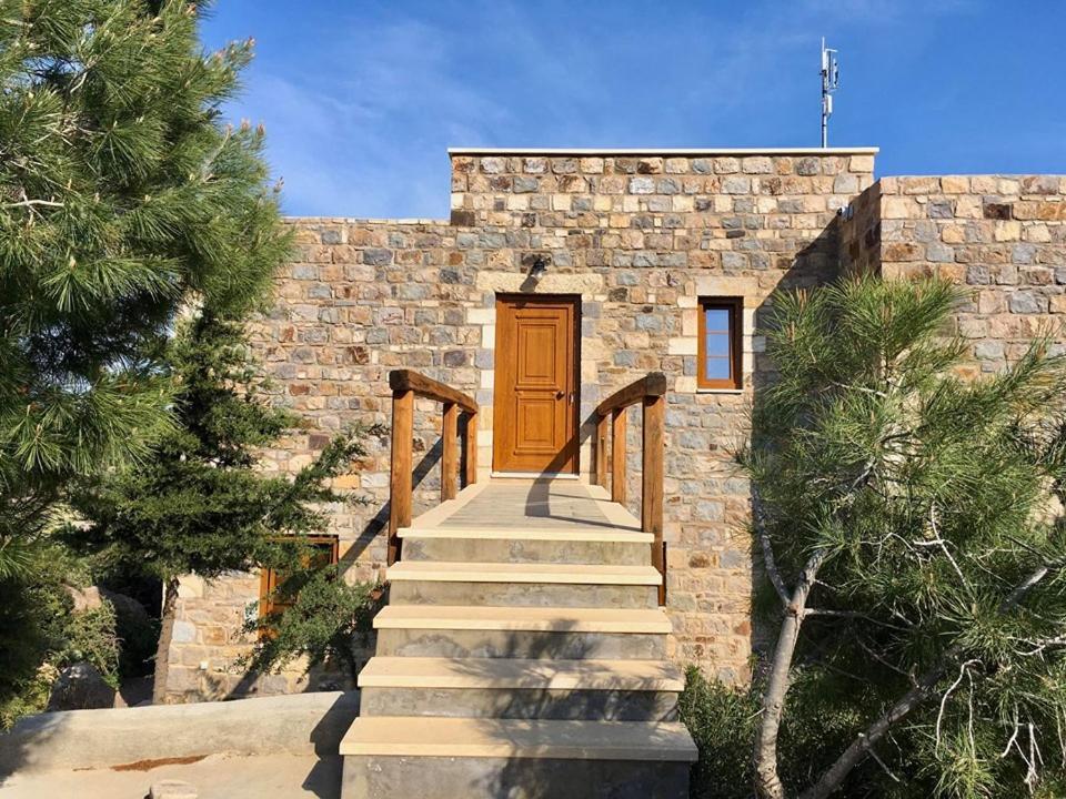 Villa Blue Vista Patmos Skála Exterior foto