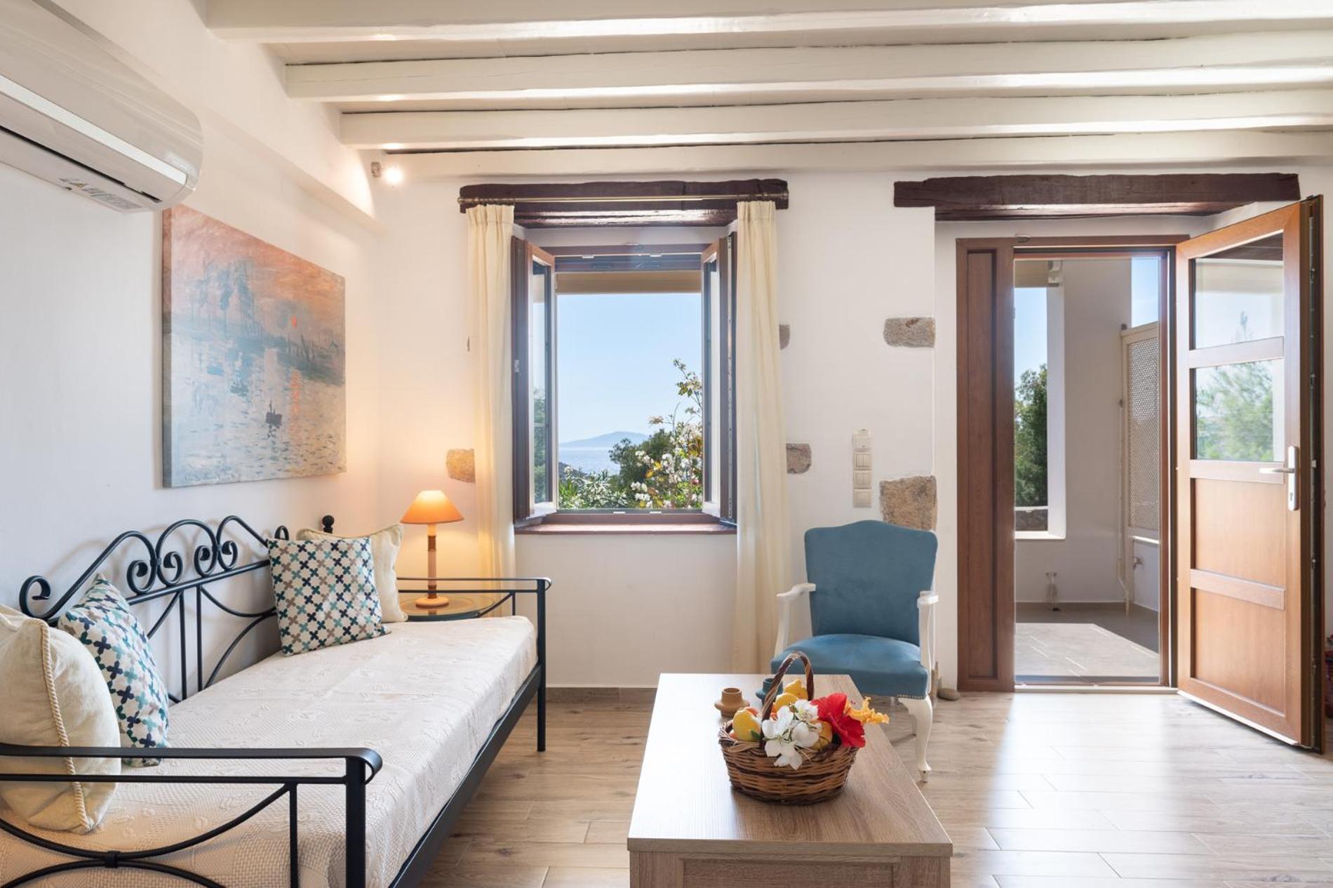 Villa Blue Vista Patmos Skála Exterior foto