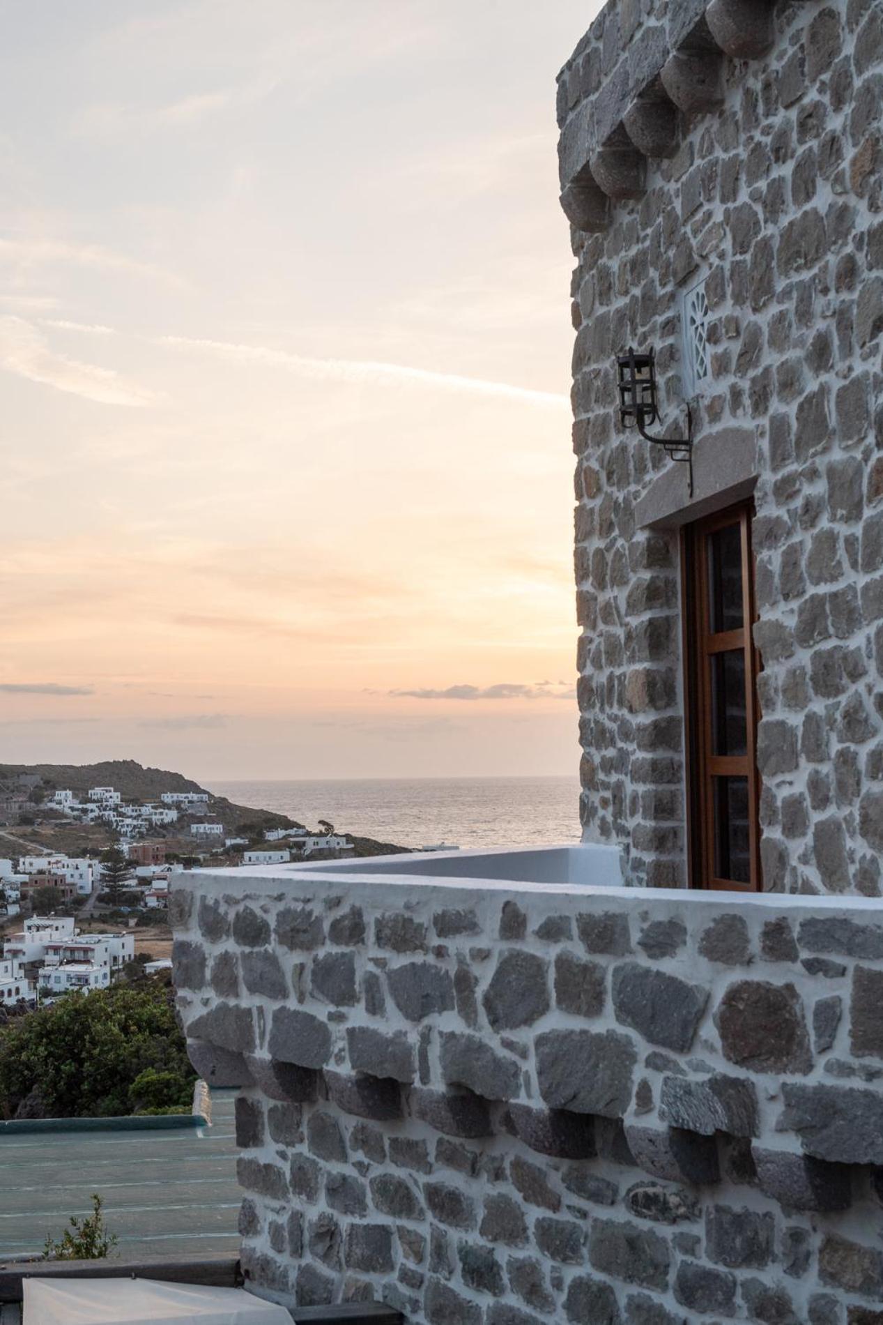 Villa Blue Vista Patmos Skála Exterior foto