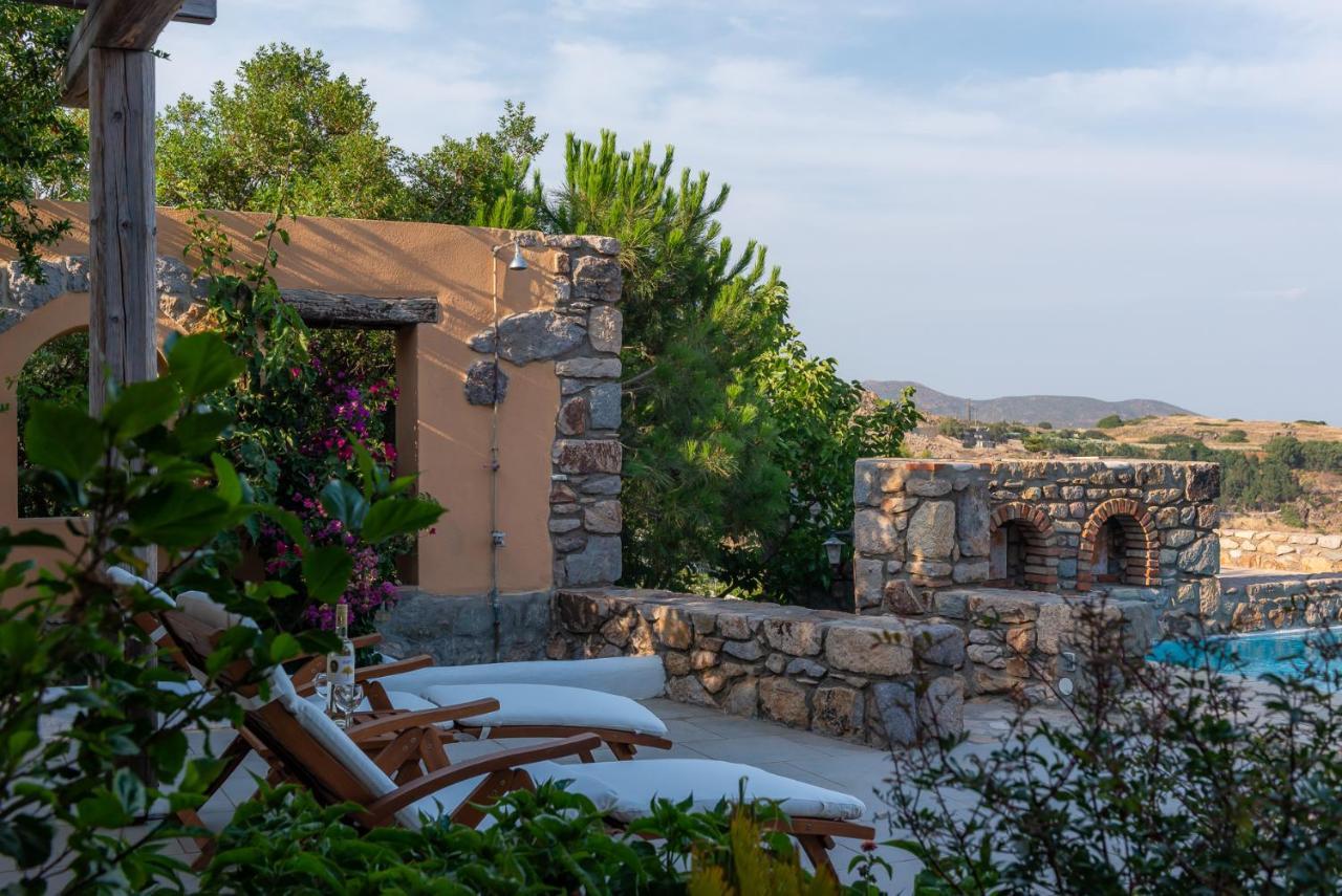 Villa Blue Vista Patmos Skála Exterior foto